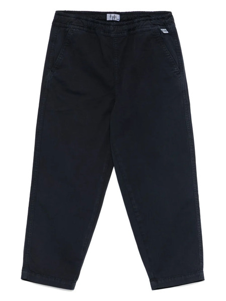  Il Gufo Twill Trousers - Blue 
