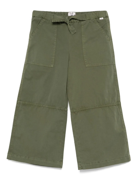  Il Gufo Twill Trousers - Green 