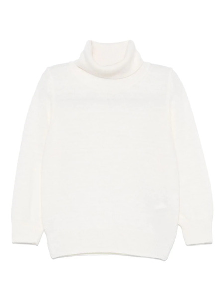  Il Gufo Virgin Wool Sweater - White 