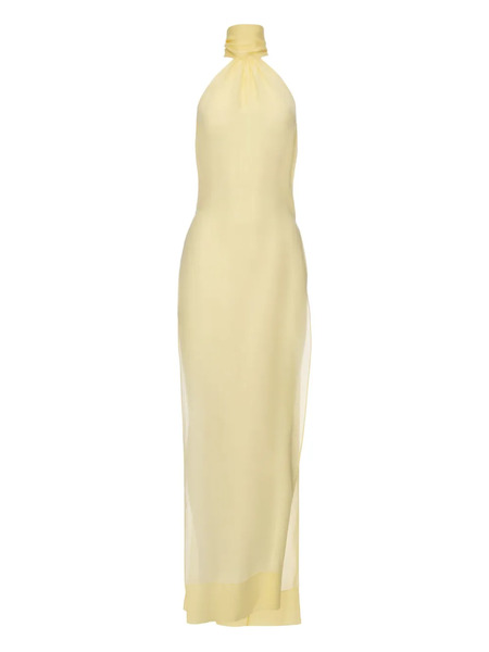  Il Volo Erin Bow-halter Top - Yellow 