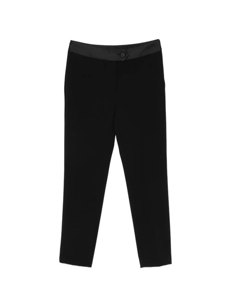  Imperial Contrast-waistband Trousers - Black 