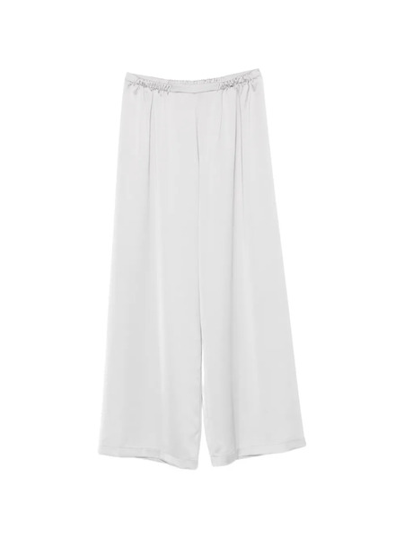  Imperial Elasticated-waistband Palazzo Pants - Grey 