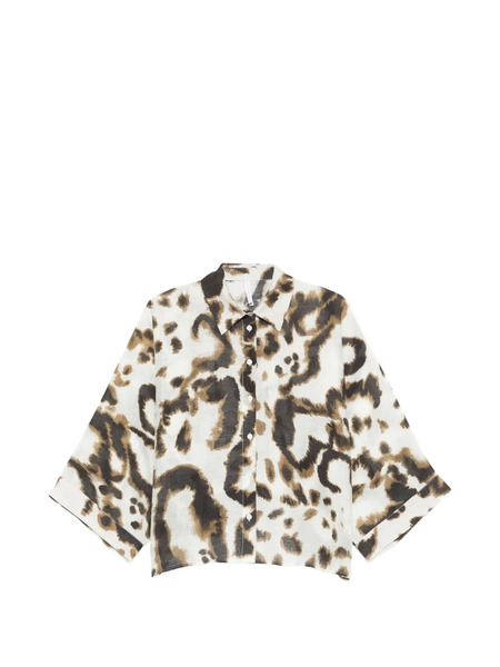 Imperial Patterned Shirt - Neutrals 