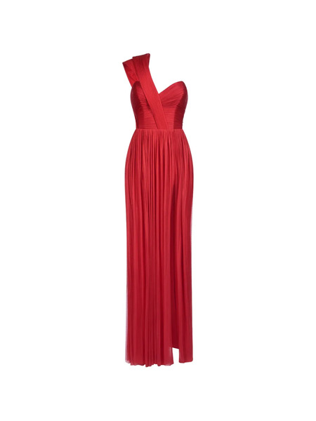  Imroska Imroska 21 One-shoulder Maxi Dress - Red 