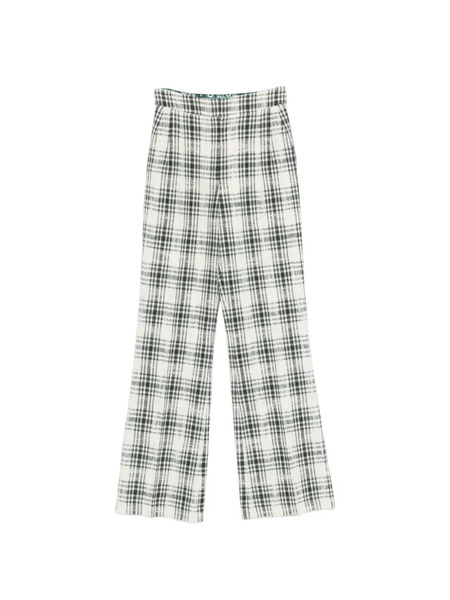  Imroska Plaid-pattern Trousers - Neutrals 