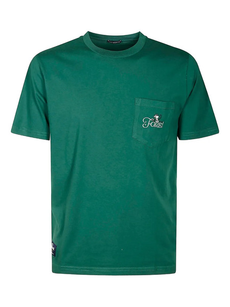  In The Box Peanuts Pocket-print T-shirt - Green 