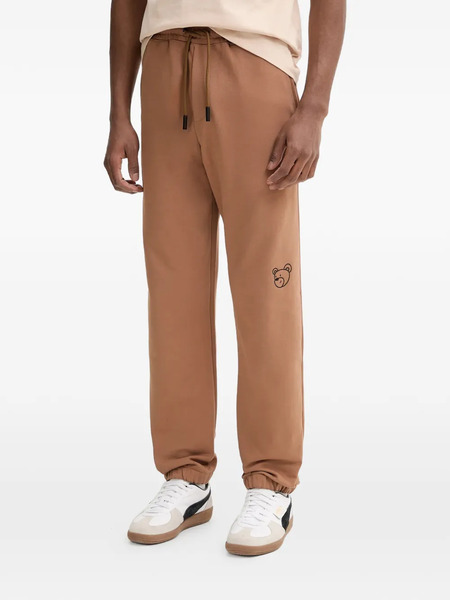  Inbetweeners Bear-motif Drawstring Trousers - Brown 