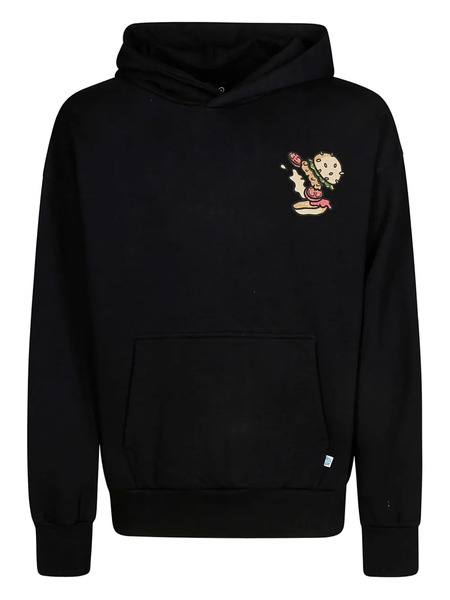  Inbetweeners Bear-print Pocket Hoodie - Black 