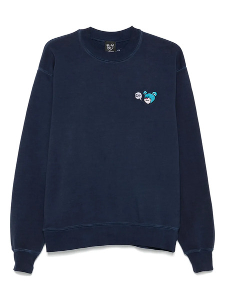  Inbetweeners Logo-embroidered Sweatshirt - Blue 