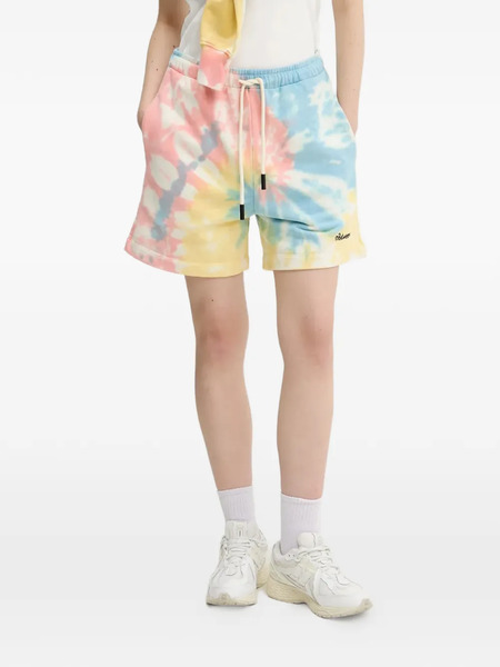  Inbetweeners Tie-dye Drawstring Shorts - Blue 