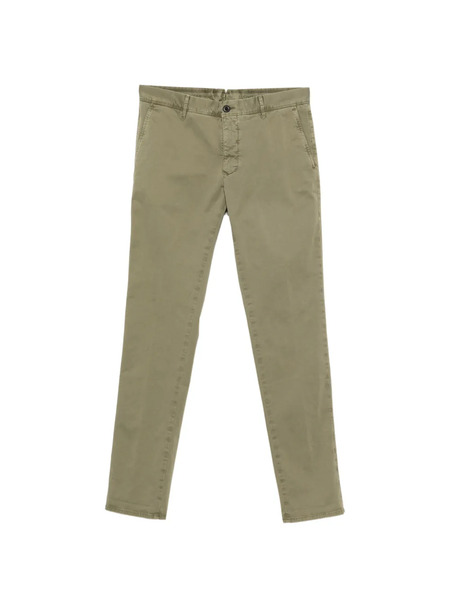  Incotex Belt Loops Trousers - Green 
