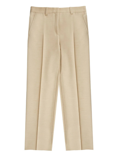  Incotex Concealed-fastening Trousers - Neutrals 