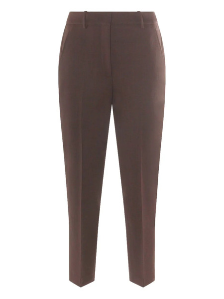  Incotex Elastic-waist Trousers - Brown 