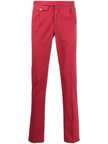  Incotex Front Pocket Chinos - Red 