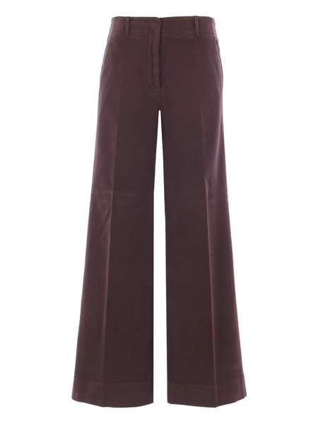  Incotex Ilya Wide-leg Trousers - Brown 