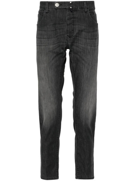  Incotex Low-rise Slim-fit Jeans - Grey 