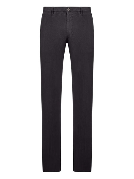  Incotex Pinstripe Cotton Regular Jeans - Grey 