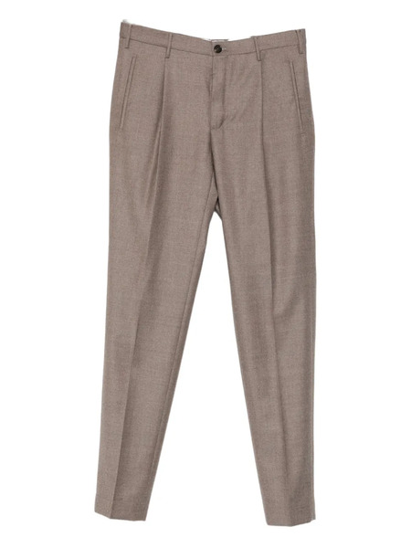  Incotex Pleated Trousers - Brown 