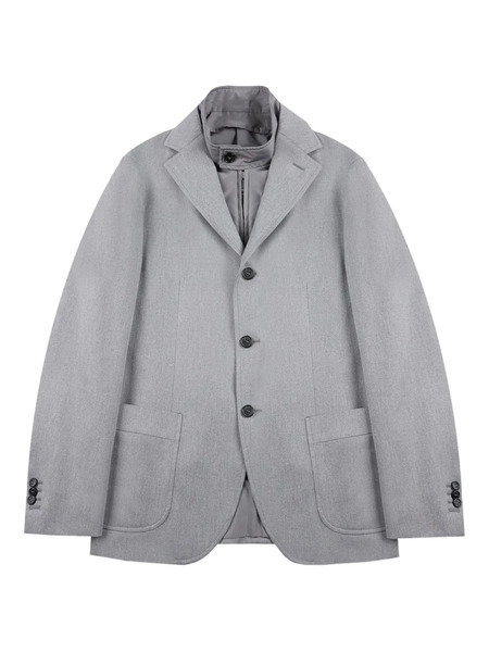  Incotex Removable-panel Blazer - Grey 