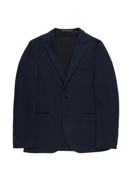  Incotex Rib-knit Blazer - Blue 