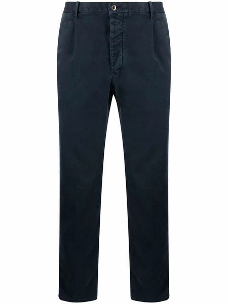  Incotex Slim-cut Chino Trousers - Blue 