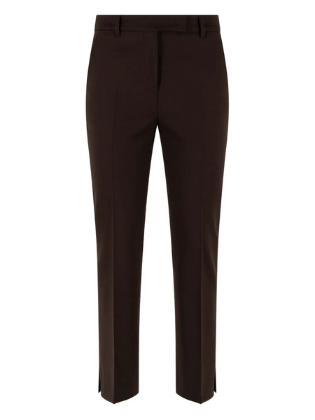  Incotex Slit-details Trousers - Brown 