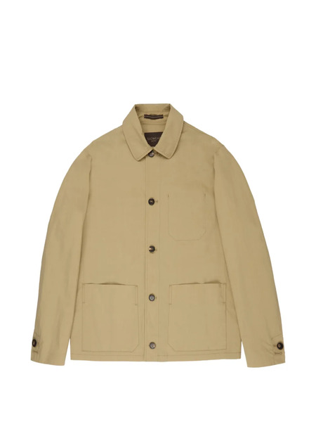  Incotex Teknotela Buttoned Jacket - Neutrals 