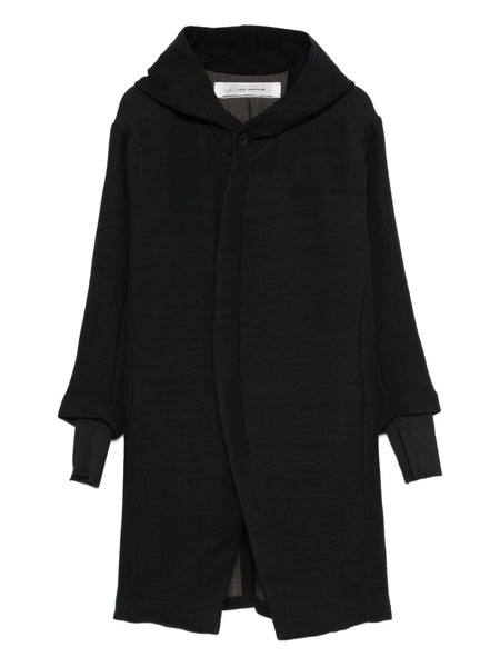  Individual Sentiments Hooded Coat - Black 
