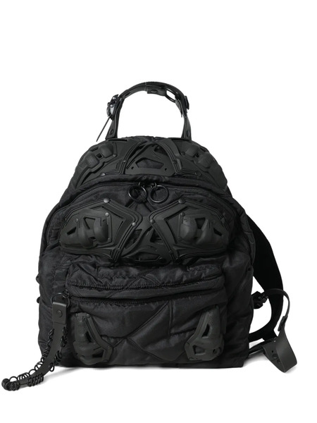  Innerraum Object Bp3 Quilted Panelled Backpack - Black 