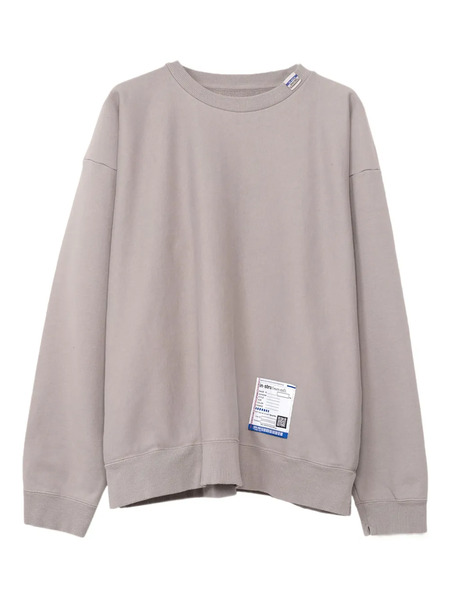  In･stru(men-tal). Crew-neck Sweatshirt - Grey 