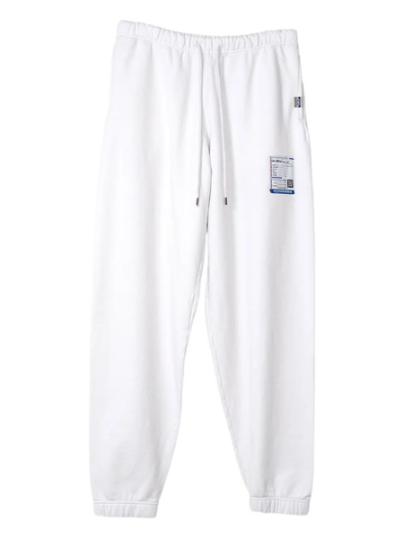  In･stru(men-tal). Drawstring Cuffed Trousers - White 