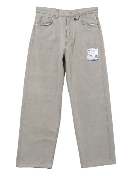  In･stru(men-tal). Logo-patch Trousers - Grey 