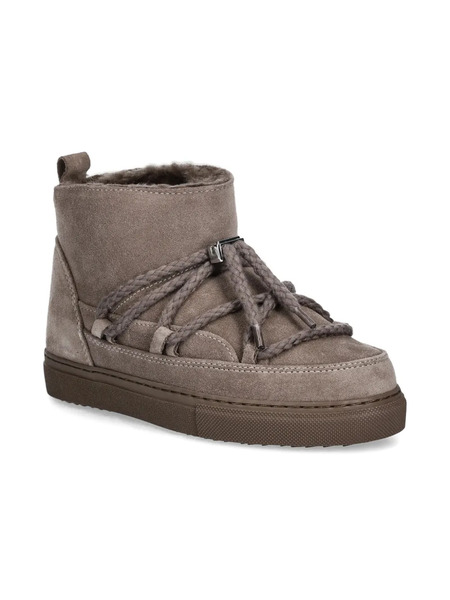  Inuikii Braided Lace-up Boots - Grey 