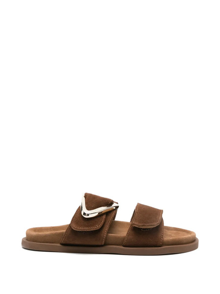  Inuikii Buckled Sandals - Brown 