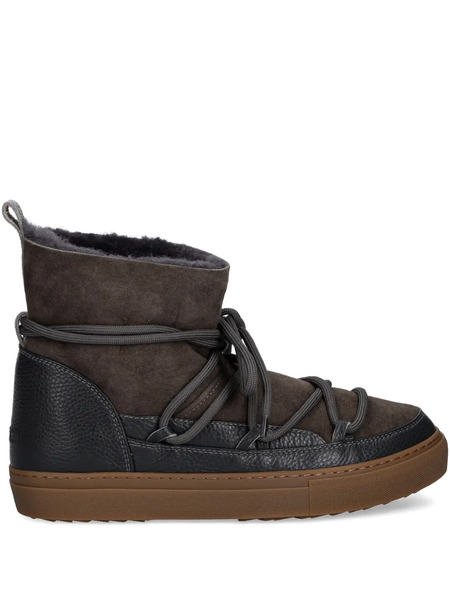  Inuikii Classic Logo-embroidered Boots - Grey 