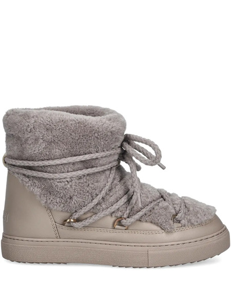  Inuikii Curly Lace-up Boots - Grey 