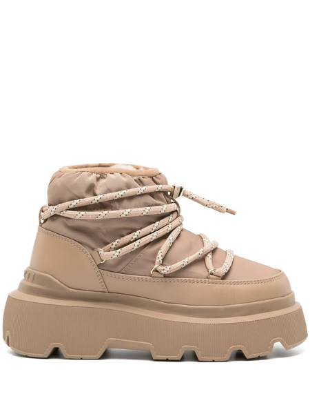  Inuikii Endurance Puffer Lace-up Boots - Neutrals 