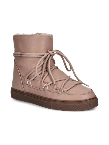  Inuikii Logo-embroidered Boots - Pink 