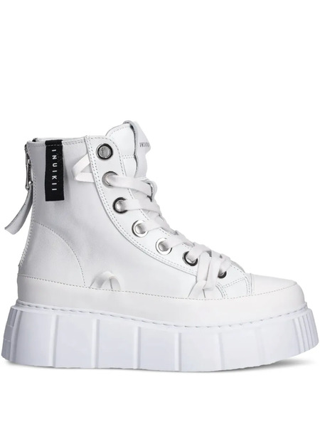 Inuikii Matilda Canvas High Sneakers - White 