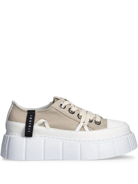  Inuikii Matilda Canvas Low Sneakers - Brown 