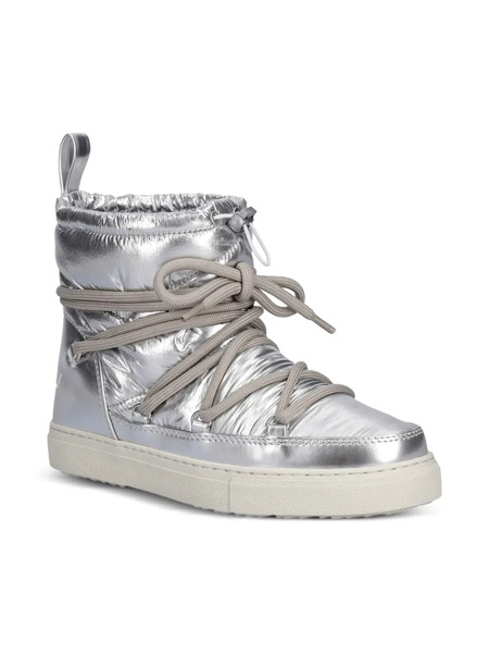  Inuikii Mountain Lace-up Ankle Boots - Silver 