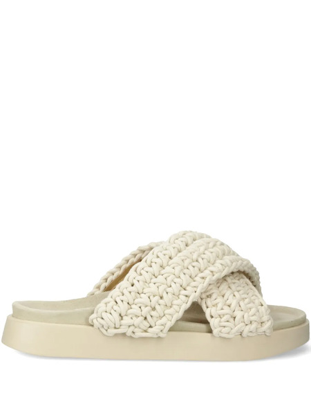  Inuikii Woven Sandals - White 