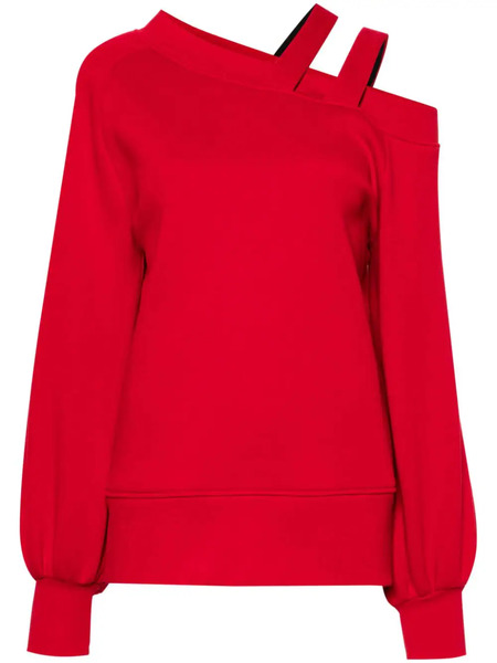  Ioana Ciolacu Sonia Drop-shoulder Sweatshirt - Red 