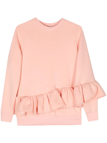  Ioana Ciolacu Toffee Peplum Sweatshirt - Pink 