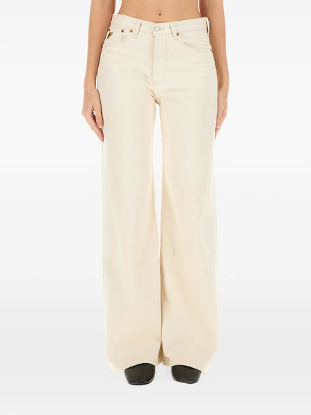  Iois Wide-leg Jeans - Neutrals 