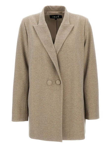  Irie' Double-breasted Blazer - Neutrals 