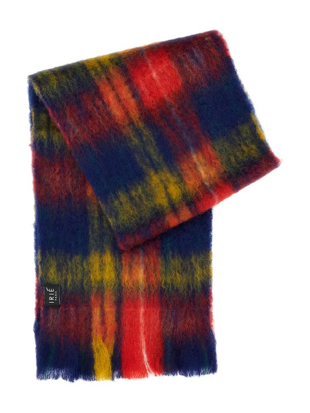  Irie' Plaid-pattern Scarf - Red 