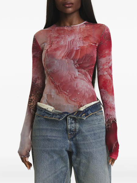  Irina Voinea Long-sleeve Top - Pink 