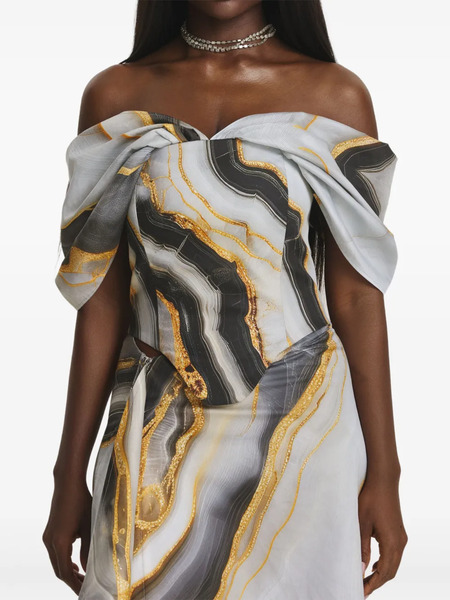  Irina Voinea Marble Corset - Neutrals 