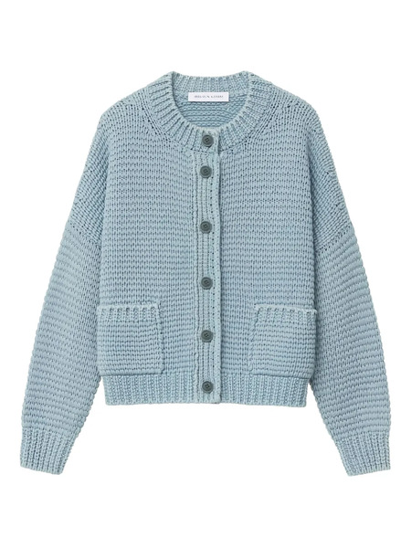  Iris Von Arnim Button-fastening Cardigan - Blue 